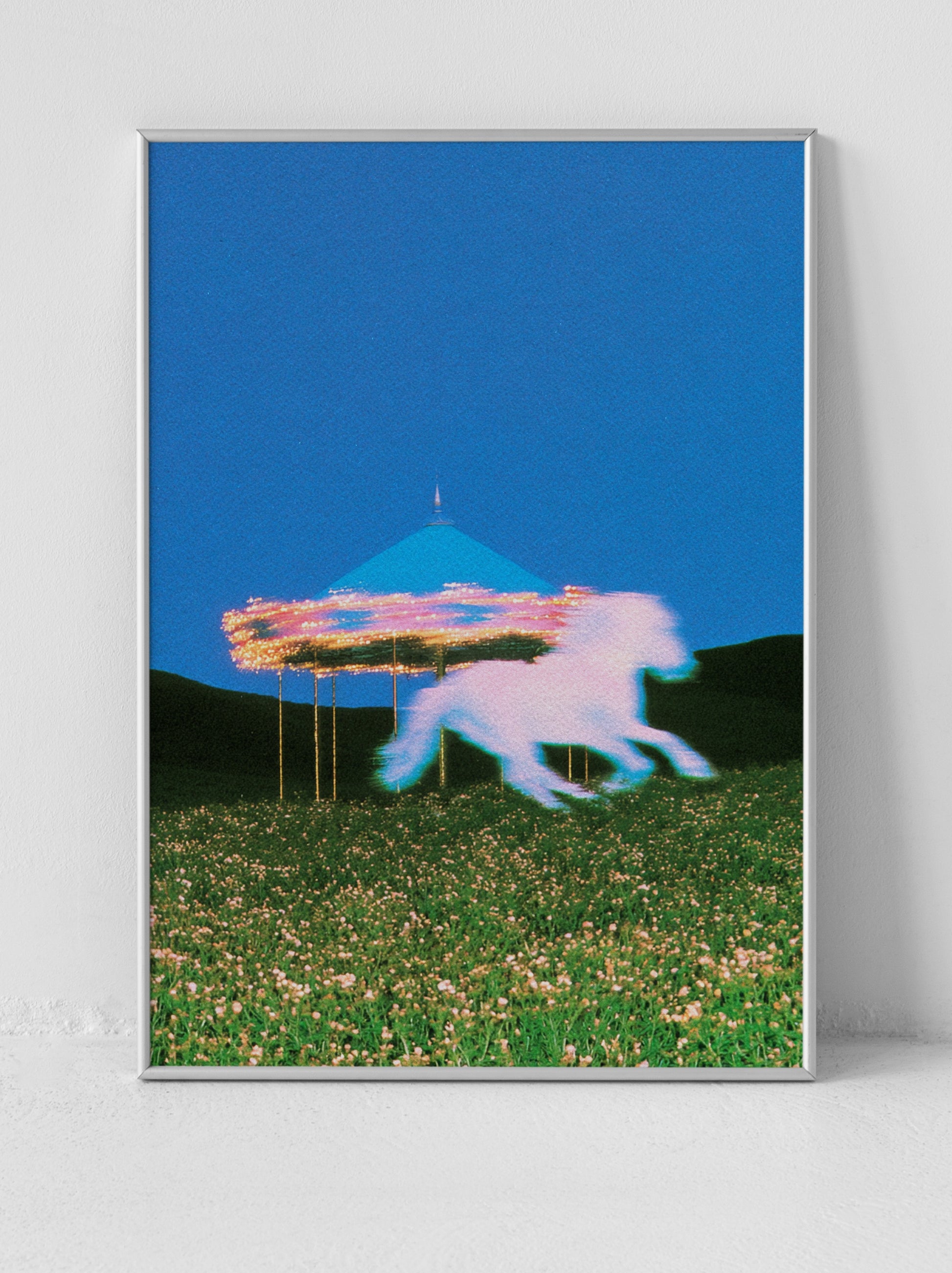 Split Light II - framed poster